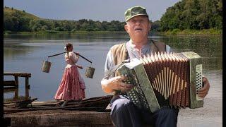 He poured snow under his feet ️ Spiritual songs to the accordion