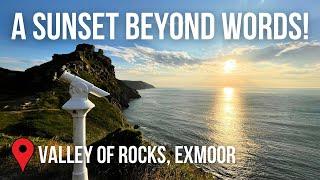 Sunset stroll in the VALLEY OF ROCKS to LEE BAY | Lynton (Exmoor)