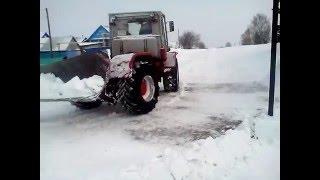 Зима Т 150 к с отвалом