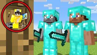 Minecraft'ta SALAK KARDEŞİMİ KÜÇÜLME MODU İLE TROLLEDİM!!