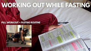 what & when I eat, workout routine and how I fast, as a CHRISTIAN.