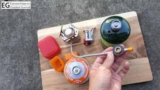 ️‍Camping Stove Adapter on Mini Stove & Portable Stove‍️