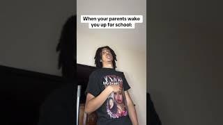 When your parents wake you up for school (Song: Kendrick Lamar- peekaboo)