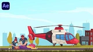 Creating an Emergency Aid Cartoon in After Effects Tutorial