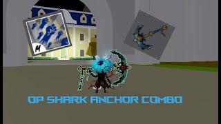 Godhuman + Shark Anchor One Shot Combo | Blox Fruits Update 20