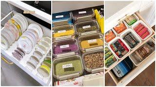 Kitchen, House Cleaning And  Organization  | Food And Snacks Restocking