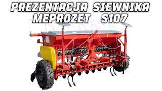 RADMASZ - Innowacyjny Siewnik Zbożowy Meprozet S107