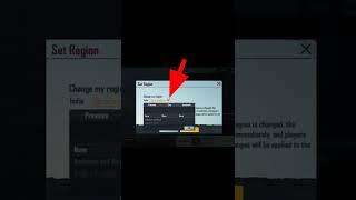 NEW SET REGION FEATURES IN BGMI EXPLAIN #shorts #shortsvideo #shortsyoutube #shortsvideos