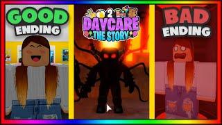 Daycare 2  [Story] - All 2 Endings! | Roblox