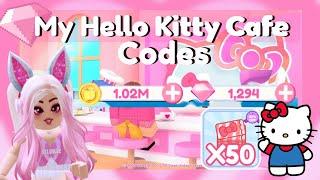 CLAIM NOW! ⭐️ 15 Codes for My Hello Kitty Café Before It Ends!️