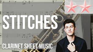 SUPER EASY Clarinet Sheet Music: How to play Stitches by Shawn Mendes