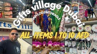 Gift village Dubai | All items 1 to 10 Aed | cheapest shopping market in Dubai | uaevlogswithEagle