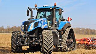 New Holland T8.410 SmartTrax and Kuhn Prolander !