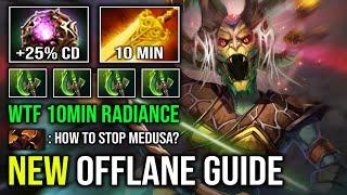 NEW OFFLANE MEDUSA GUIDE 10Min Scepter 100% Can't Kill Unlimited Stone Effect OC Parasma Dota 2