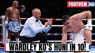 Huni Box's PERFECT FIGHT only to be KO'D by GASSED Fabio Wardley