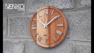 Wall Clock with Roman Numerals | Настенные часы с римскими цифрами