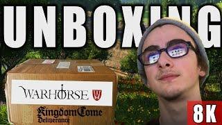 8K Unboxing / Giveaway - Package From Warhorse Studios - Kingdom Come Deliverance Gear