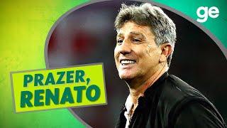 A HISTÓRIA DE RENATO GAÚCHO, NOVO TÉCNICO DO FLAMENGO | ge.globo