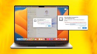 (FIXED) There was an Error Connecting to Apple ID Server on Mac 2024
