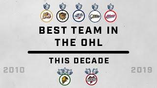 Who is the best team in the OHL? A Look at the 2010 Decade - J. Ross Robertson Championship Rosters