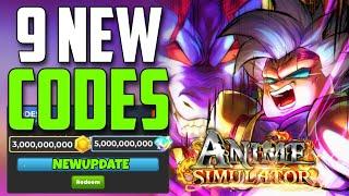 *NEW* ALL WORKING CODES FOR ANIME SIMULATOR IN 2024! ROBLOX ANIME SIMULATOR CODES