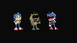 Five Nights at Sonic's 1 - Maniac Mania all power out jumpscares