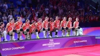 FIVB Women's Club World Championship Final celebration
