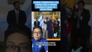 Daniel Noboa condecora a su propio padre #viralvideo #Noticias #viralvideo #foryou #news