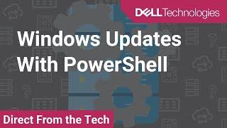 Install Windows Updates with PowerShell