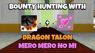 Dragon Talon + Love Bounty Hunting | Blox Fruits Update 17 | 8.8M Bounty