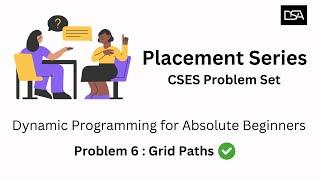 Placement Prep: Grid Paths | Most Important Pattern in DP Problems