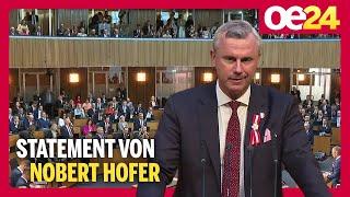 Nationalrat - Norbert Hofer: "Bitte kommt mich im Burgenland besuchen..."