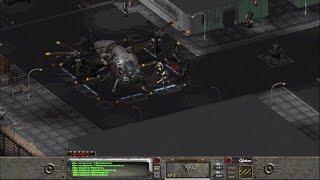 43 "Идеальное" прохождение Fallout 2 Restoration 2.3.3. Ангел ГЕНОЦИД на винтокрыле!  Наварро.