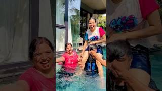 Priyal ko swimming pool mai ger dia  #dushyantkukreja #shorts