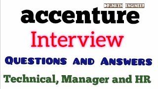 Accenture Interview Questions - Interview Experience