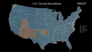 Territorial History of the USA: Every Month for 400 Years