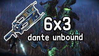 Eclipse Nerf | Tenet flux rifle & dual toxocyst | solo 6x3 Eidolon | Dante Unbound | Warframe |