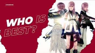 Who Is Best in the Final Fantasy XIII Trilogy (Tier List Compilation)