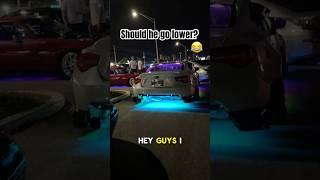 Should they go lower?#CarLover #CarMeet #Subaru