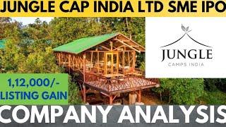 Jungle Camps India limited IPO Review | Jungle Camps IPO Review | Jungle Camps India IPO| #ipo