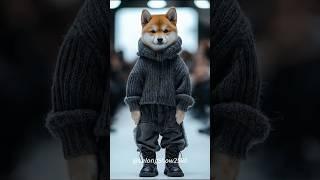 Furry Fashionista: Dog’s Runway Walk is Too Cute! #dog #cute #catwalk #funny #fashion #viralshorts