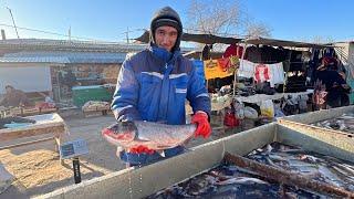 ХОРАЗМ ХАЗОРАСП БАЛИК БОЗОРИ АРЗОНЧИЛИК БУГУН СИЗ КУТГАН ВИДЕО ХОРАЗМ БОЗОР