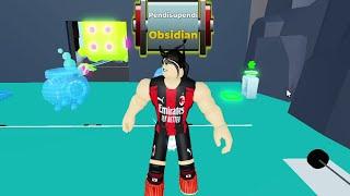 1 Hour Grinding at New Magic area on Strongman Simulator Roblox