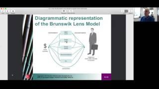 LO 9.2 Use the Brunswik lens model to explain how individuals interpret accounting information