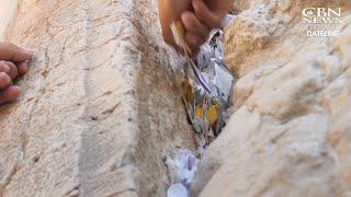 What Happens To Prayers When the Western Wall Cracks Are Too Full?