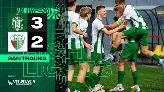 Santrauka | Highlights | U-19 Žalgiris - TNS | UEFA Youth League