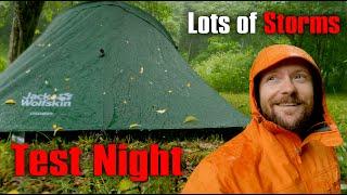 I DIDN'T Expect This.... Test Night - Jack Wolfskin Gossamer 2