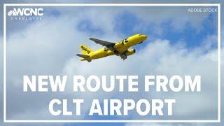 Spirit Airlines launching new route from Charlotte Douglas International Airport