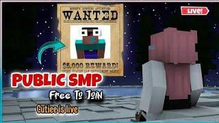 Minecraft SMP LIVE || PUBLIC SMP 24/7 JAVA + BEDROCK || FREE TO JOIN #live #smp #minecraft