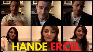 Hande Ercel ve Kerem Burcin Live  Hande Ercel Instagram live 2020  | oct 2020